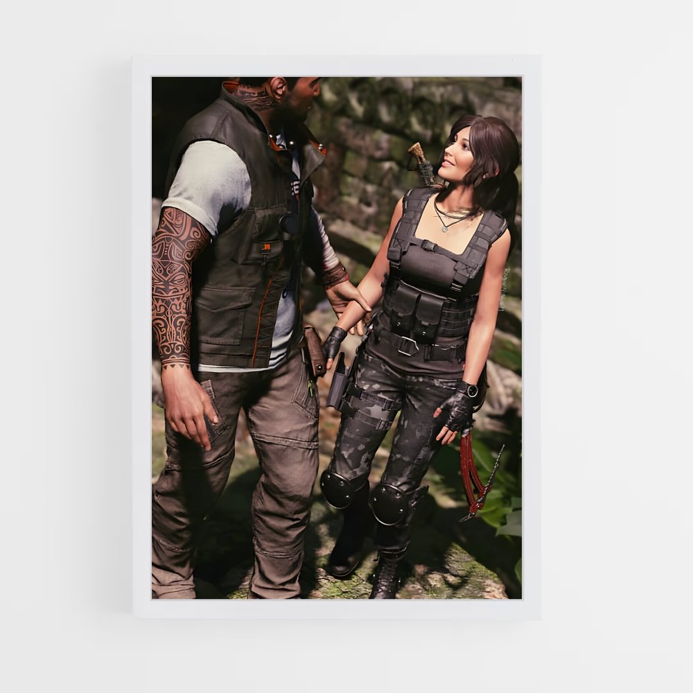 Poster Jonah maiava – affiche Tomb raider (vue 3)